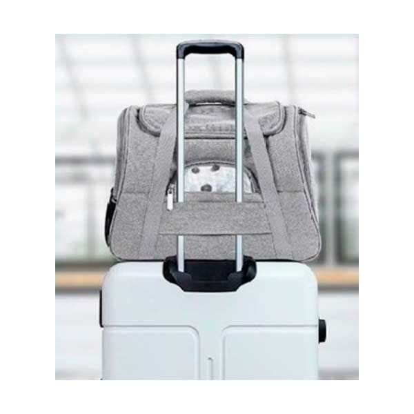 Сумка з килимком 40х28х25 см блакитна Сумка с ковриком 40х28х25 см голубая