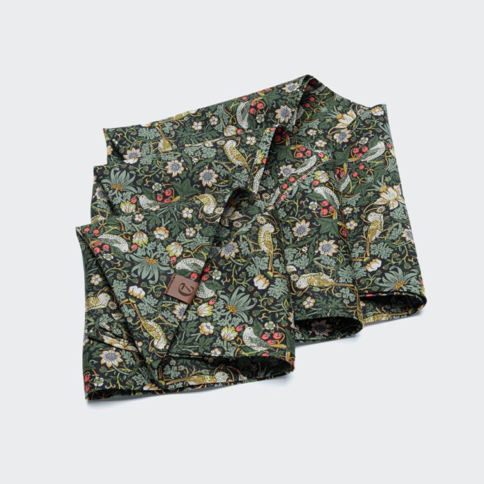 Бандана для собак Cloud7 Strawberry Thief Зелений M