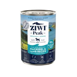 Повнораціонний вологий корм для собак Ziwi Peak Original Series Скумбрія та Ягнятина 390 г