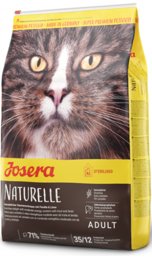 Josera Naturelle Sterilised - Беззерновой корм для стерилізованих кішок 2 кг