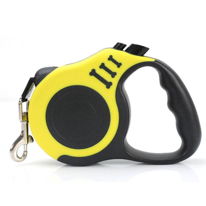 Рулетка пластикова ручка стрічка кісточка 3м10кг 188-3м Жовтий