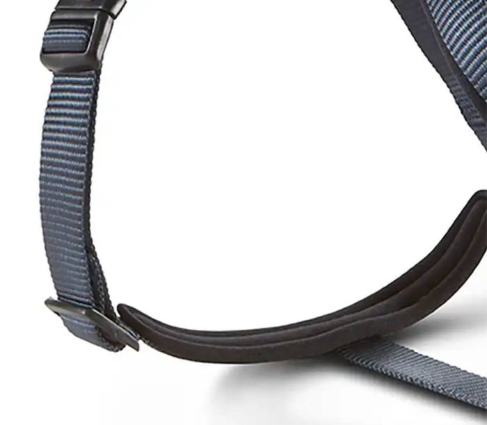 Шлейка для собак пом'якшена Wolters Professional Comfort -1 27-32 см / 15 мм Графітовий