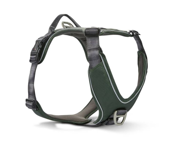 Шлейка для собак пом'якшена з ручкою Wolters Active Pro Comfort 3 50-57,5 см Зелений
