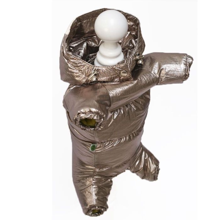 Оригінал комбінезон для собак дівчаток на силіконі хутро S1