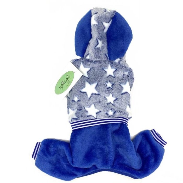 Зірка комбінезон для собак хлопчиків махра S