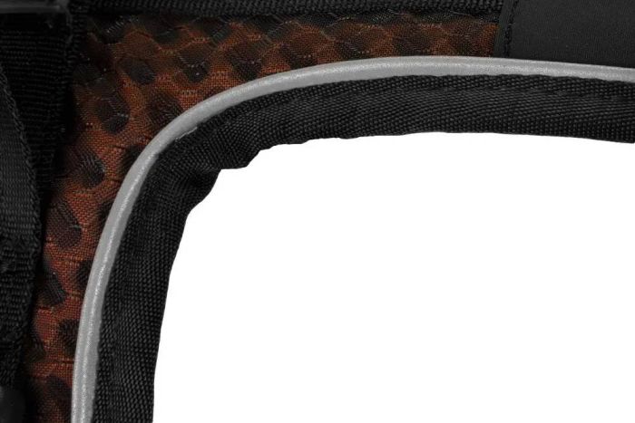 Шлейка для собак Rock harness Non-stop dogwear Чорний/Помаранчевий L
