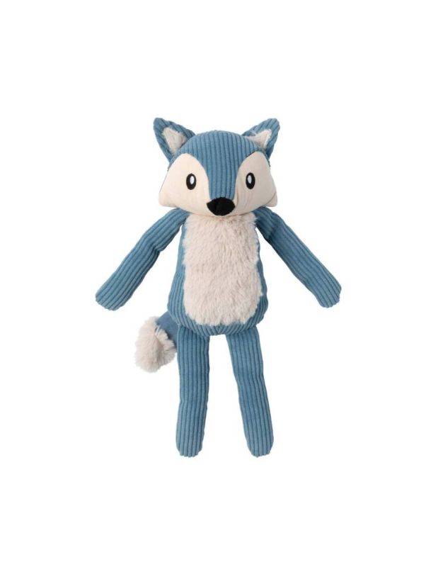 М'яка іграшка для собак FuzzYard Лисичка Блакитний
