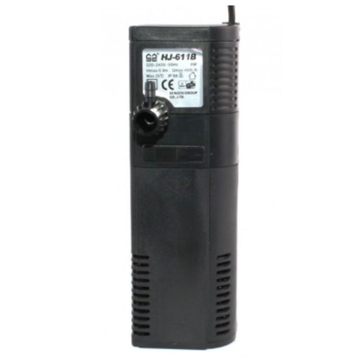 Sun-Sun Jialu Hj - 611-внутрішній фільтр для акваріума 450 л  год Фільтр Sun-Sun Jialu Hj-611 B 6W 450L  год