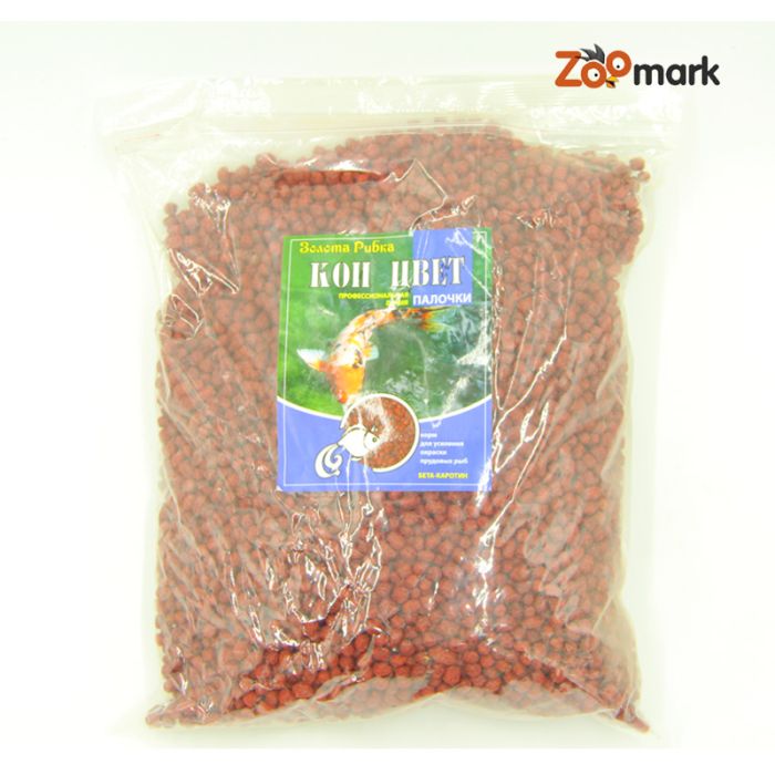 Коі колір-паличка 1000 г для посилення забарвлення ставкових риб 