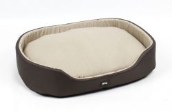 Лежак Мрія плащова тканина, бязь коричневий. 506912 см