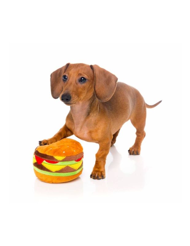 М'яка іграшка для собак FuzzYard Гамбургер