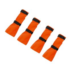 Високі черевики для собак Contact bootie high Non-stop dogwear Помаранчевий м 4 Шт.