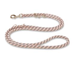 Повідець-канат для собак Wolters Everest-Rope Programme Leash extra long 3 м/9 мм Рожевий з чорним