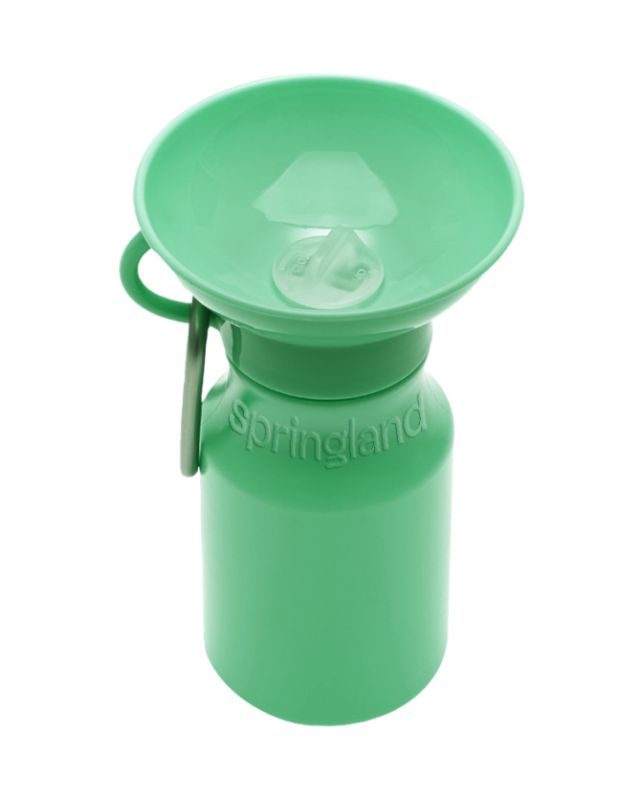 Пляшка-поїлка для собак Springland Зелений 450 мл