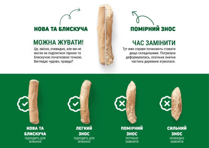 Жувальний корінь Chewies L, екстремальне гризіння