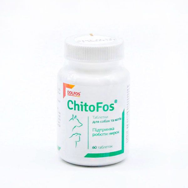 Хітофос для собак і кішок Дольфос 60 таб 
