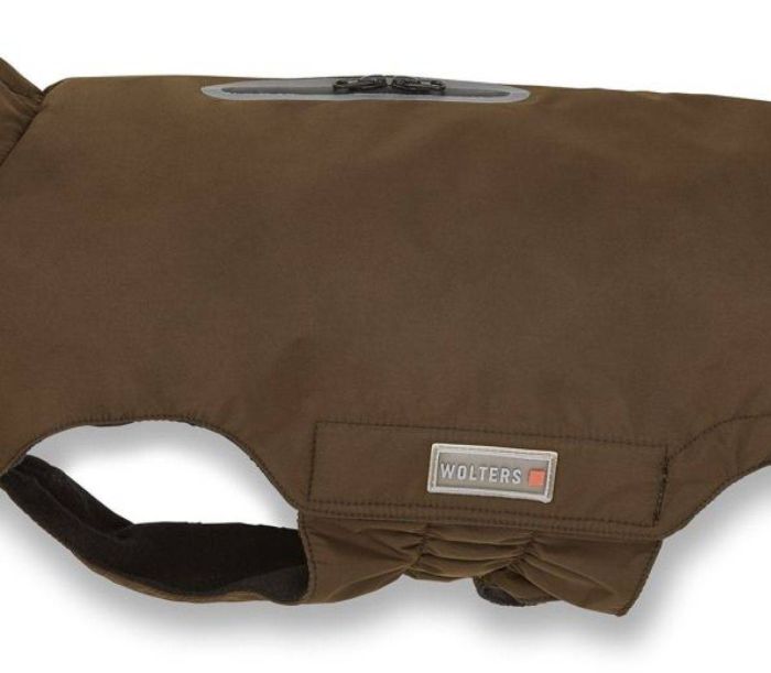 Попона дощовик для собак Wolters Modern Classic Коричневий 46 см