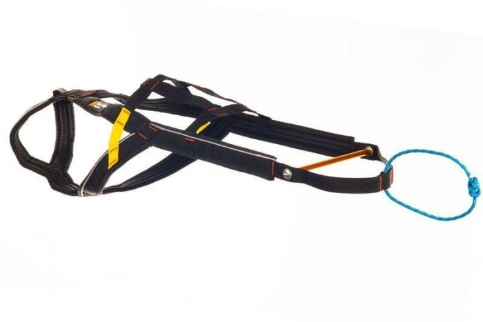 Шлейка для собак Nansen stick harness Non-stop dogwear Чорний 9