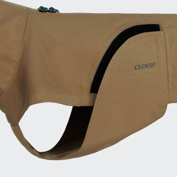 Дощовик для такс і схожих порід собак Cloud7 Dublin 2.0 Dachshund Жовтий 6