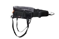 Пояс для прив'язі собак Trekking belt 2.0 Non-stop dogwear Чорний/Сірий S