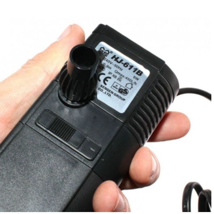 Sun-Sun Jialu Hj - 611-внутрішній фільтр для акваріума 450 л  год Фільтр Sun-Sun Jialu Hj-611 B 6W 450L  год