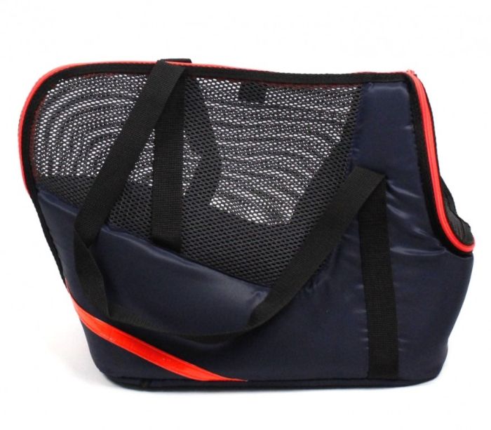 Сумка Крос синя (помаранчева смуга) 40х34х23 см