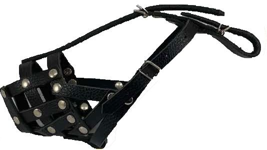 Намордник сітка для дрібних порід чорний Фауна  1