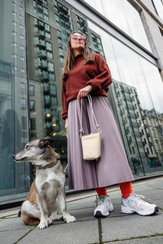 Сумка для ласощів і аксесуарів собак Palopa Karl M Кремовий