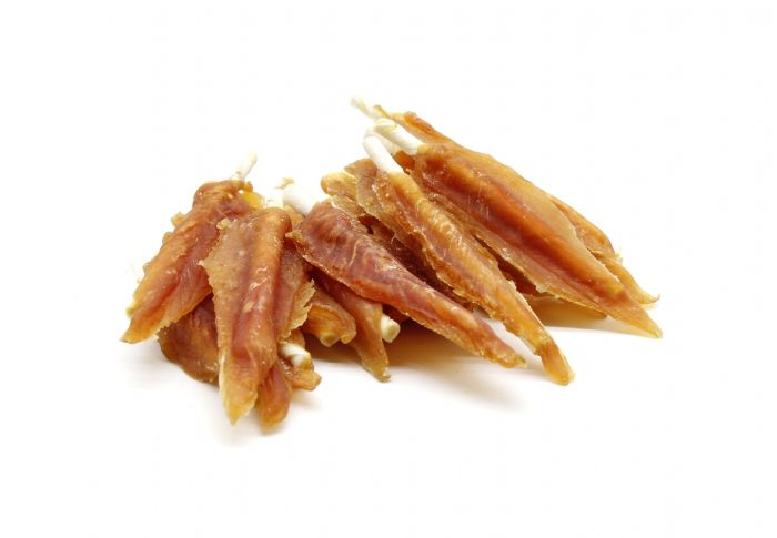 Ласощі для собак Вялене куряче мясо на кістці LUCKYSTAR  500 г 