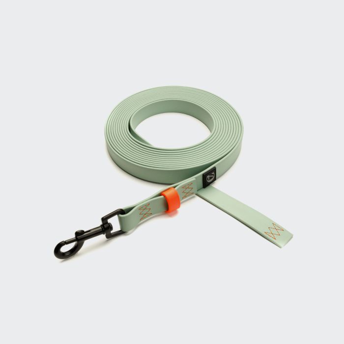 Повідець для собак Cloud7 Long Line Ipanema 10 м / 1.9 см М'ятний L
