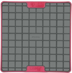 Лизальний килимок антистрес для собак LickiMat Playdate Tuff Red, тверда основа