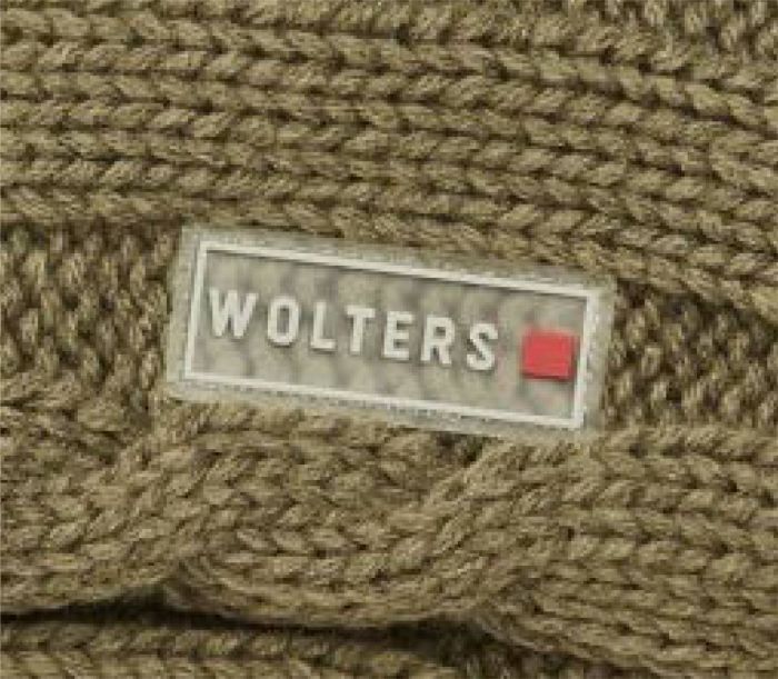 В'язаний светр для собаки Wolters Cable Knit з візерунком коси 35 см Оливковий