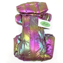 Веселка комбінезон для собак дівчаток на силіконі XS