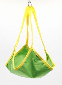 Гамак для гризунів з бязі, розмір 3535 см зелений