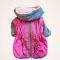 Півонія куртка для собак дівчаток dog Love рожева S