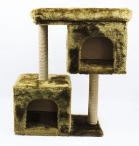 Когтеточка Жасмин Джут Коричнева. 