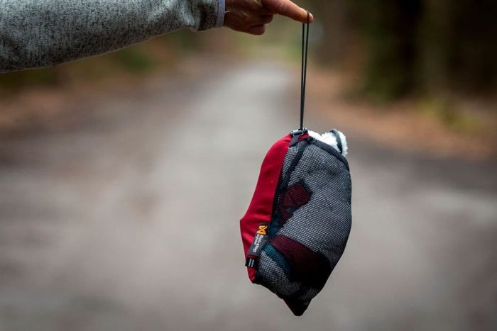 Флісова куртка для собак Trekking fleece jacket Non-stop dogwear Сірий/Винний/Бірюзовий 27