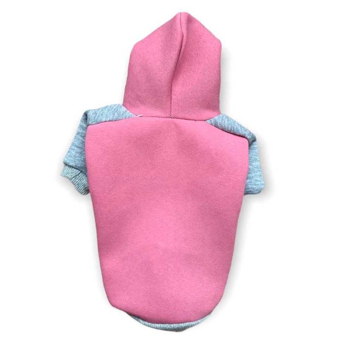 Пінк толстовка для собак DogLove рожева L