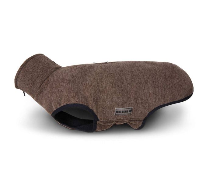 Флісова куртка для собак демісезонна Wolters Casual Коричневий 22 см