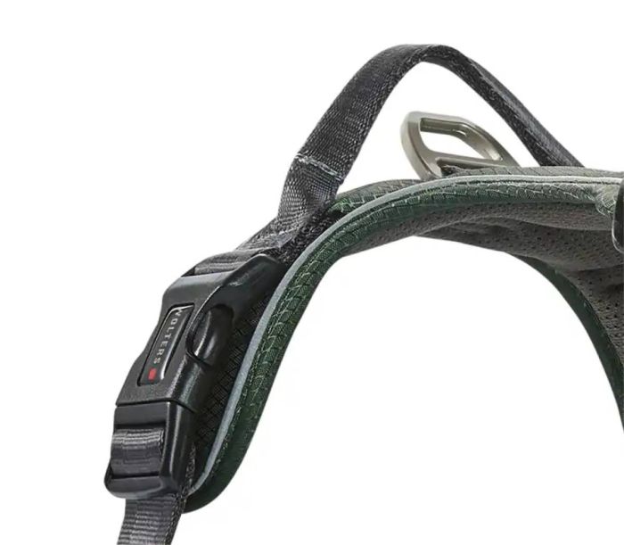 Шлейка для собак пом'якшена з ручкою Wolters Active Pro Comfort 1 40-47,5 см Зелений