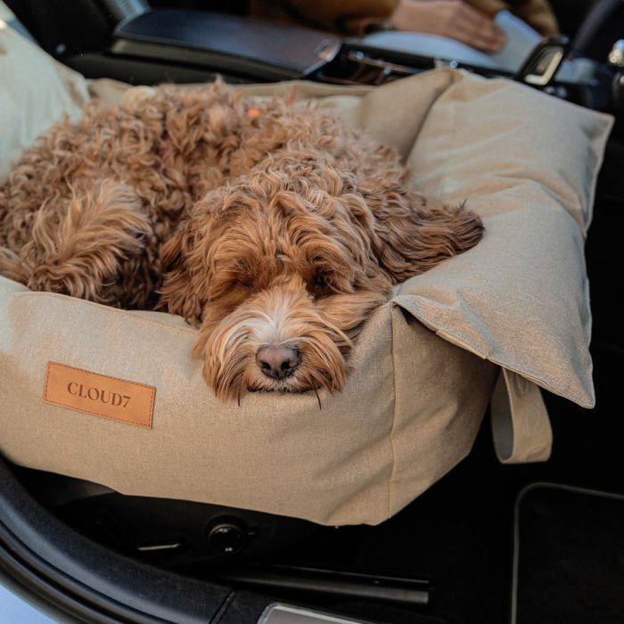 Автогамак для собак Cloud7 Portable Car Seat Getaway Бежевий One Size