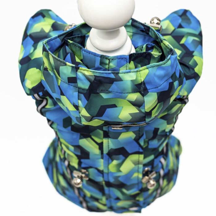 Стільники комбінезон для собак хлопчиків велсофт без силікону XXS