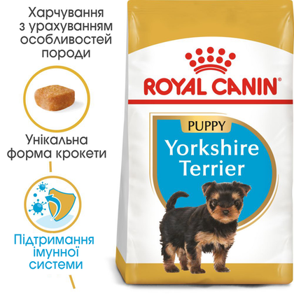 Royal Canin (Роял Канін) Yorkshire Terrier Puppy сухий корм для цуценят Йорків 1,5 кг