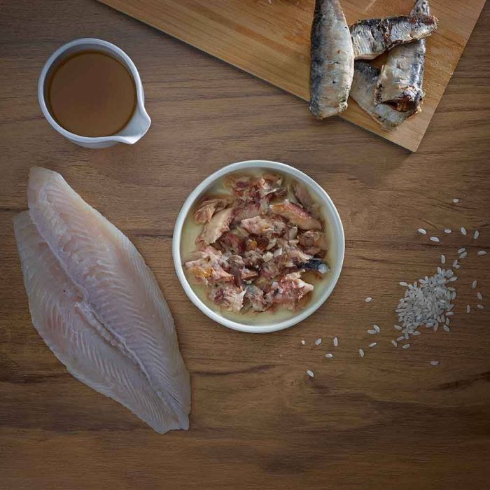 Натуральний вологий корм для котів Fish4Cats Finest Сардина з анчоусом 70 г