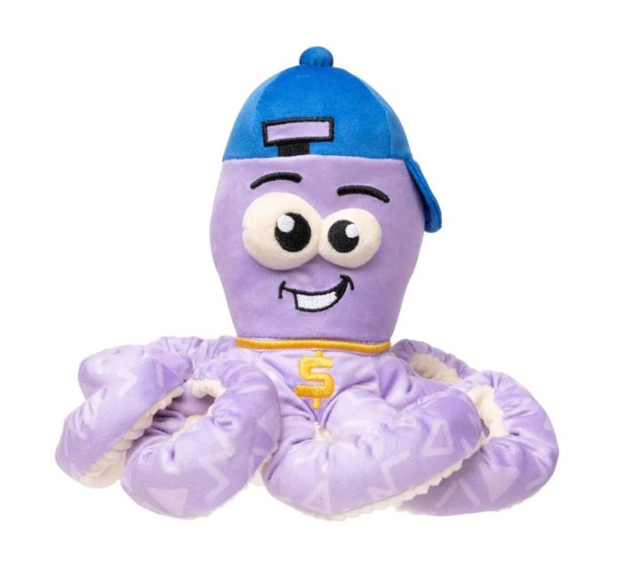 М'яка іграшка для собак FuzzYard Восьминіг Hip Hoptapus