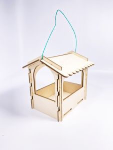 Годівниця для вуличних птахів. 11х16х16 см.