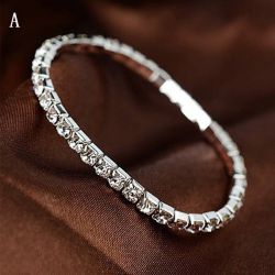 Нашийник з прикрасами для собак L 1 ряду 30 см 