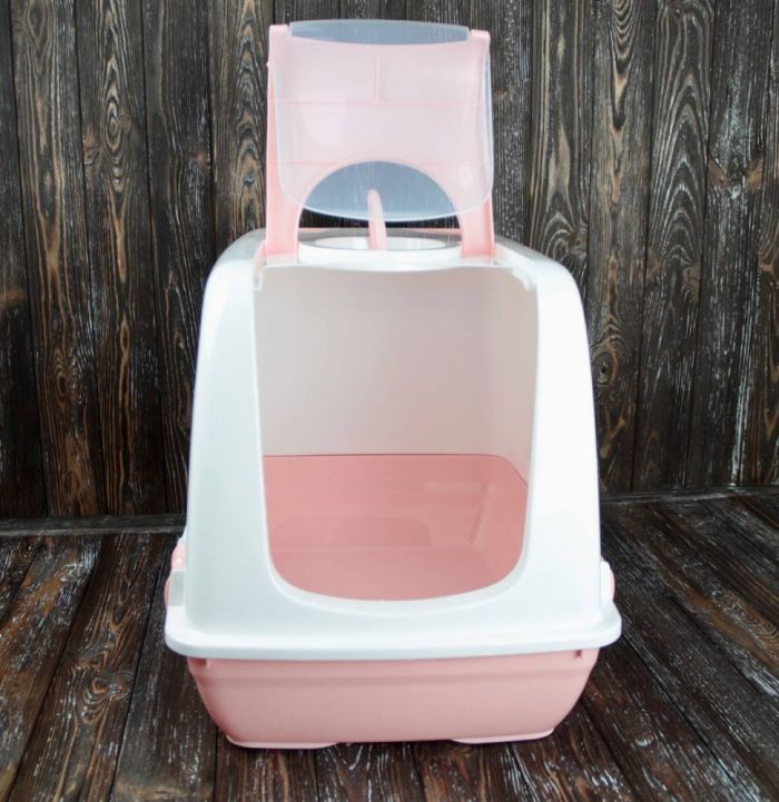 Туалет для котів будка 503740 см Салатовий