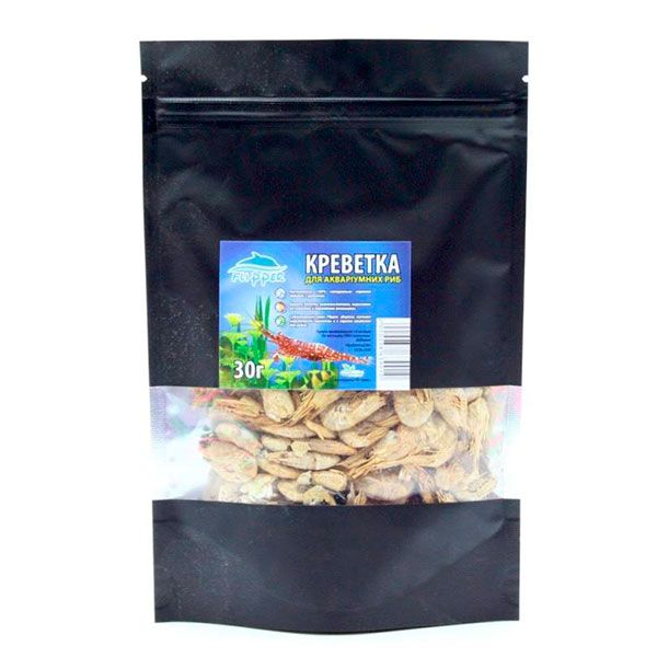 Корм для риб Креветка 4шт. х30г пластикова упаковка Фауна 