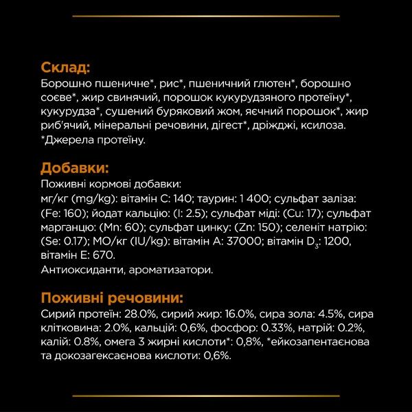 PRO PLAN Veterinary Diets NF Renal Function сухий корм для котів при захворюваннях нирок 1,5 кг